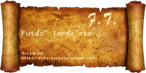 Futó Terézia névjegykártya